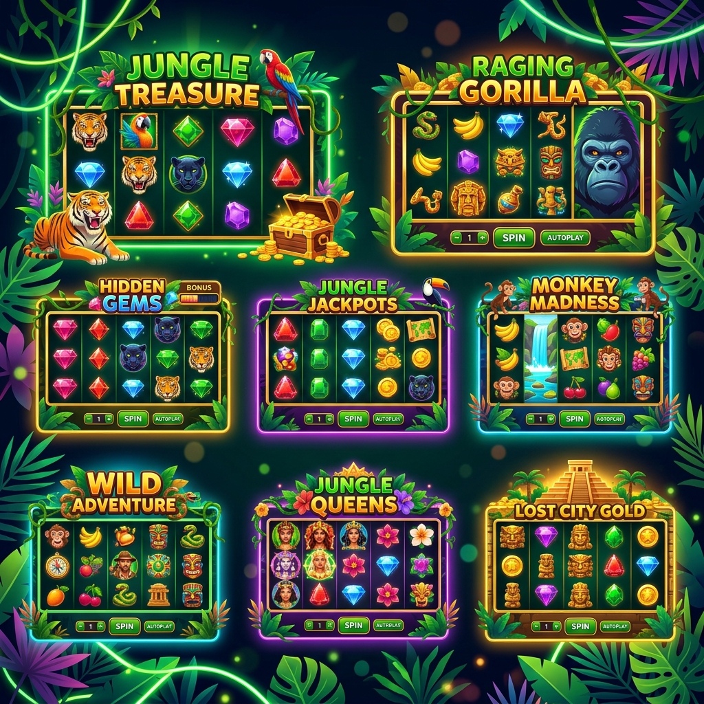 SweepJungle Spieleauswahl